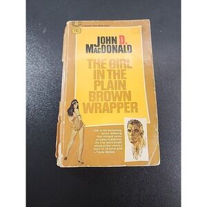 THE GIRL IN THE PLAIN BROWN WRAPPER by John D. MacDonald‎  Paperback USED